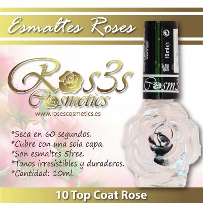 Esmalte Ros3s (10ml) 02 Light Pink Rose